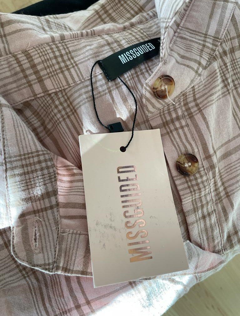Missguided Hemdkleid neu mit Etikett