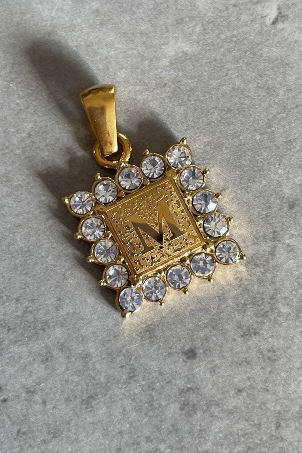 Anhänger M Edelstahl