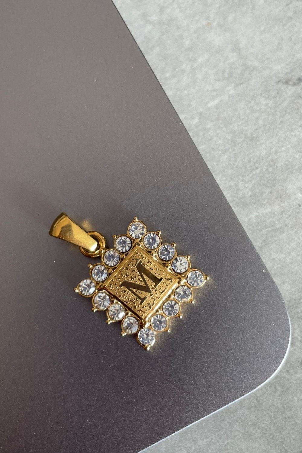 Anhänger M Edelstahl