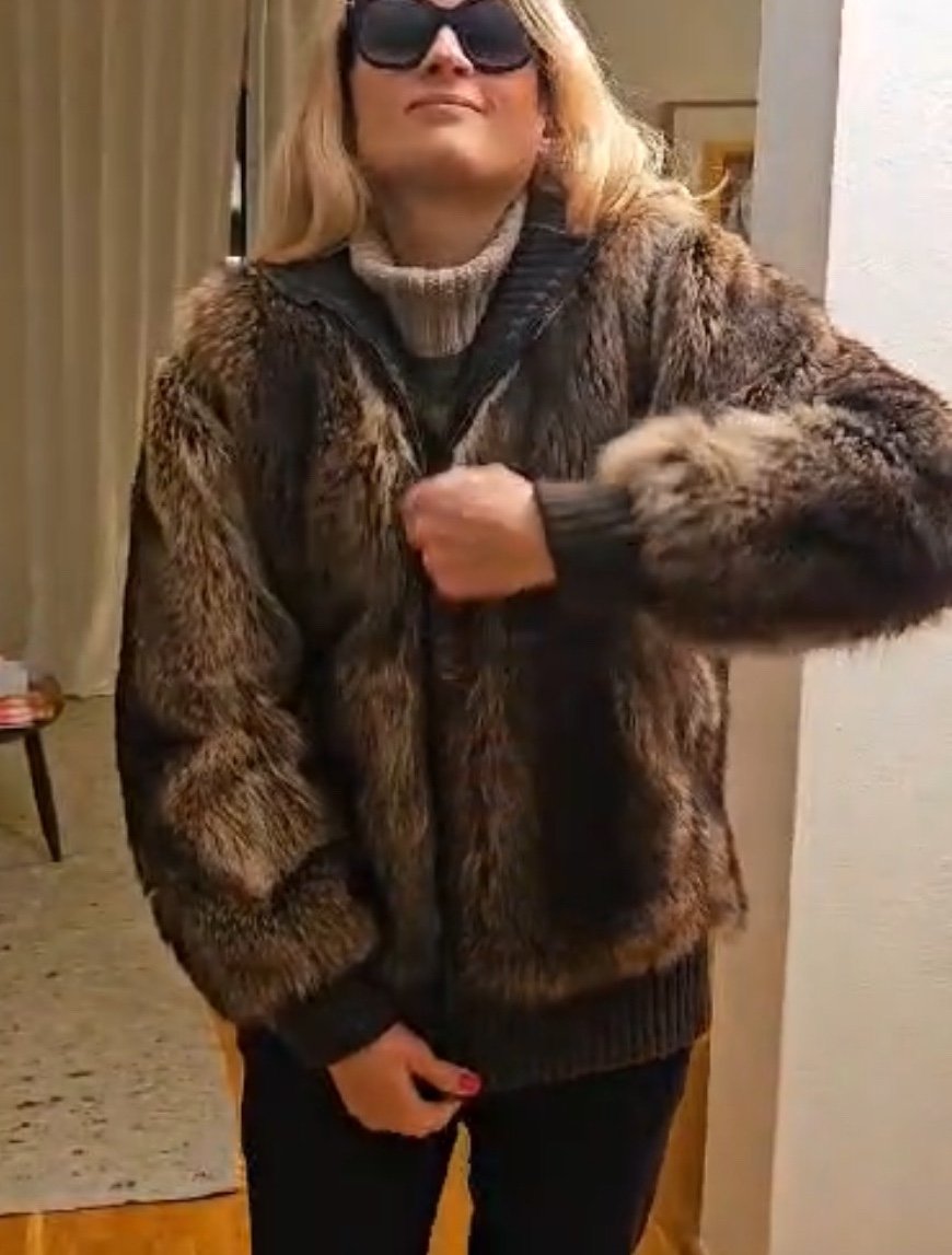 Bogner Pelz Jacke echt