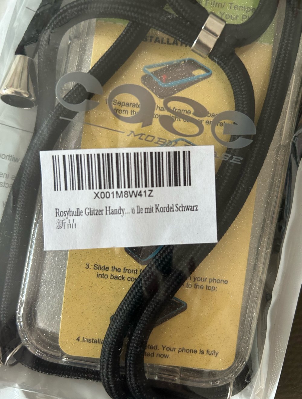 Glitzercase für IPhone 14