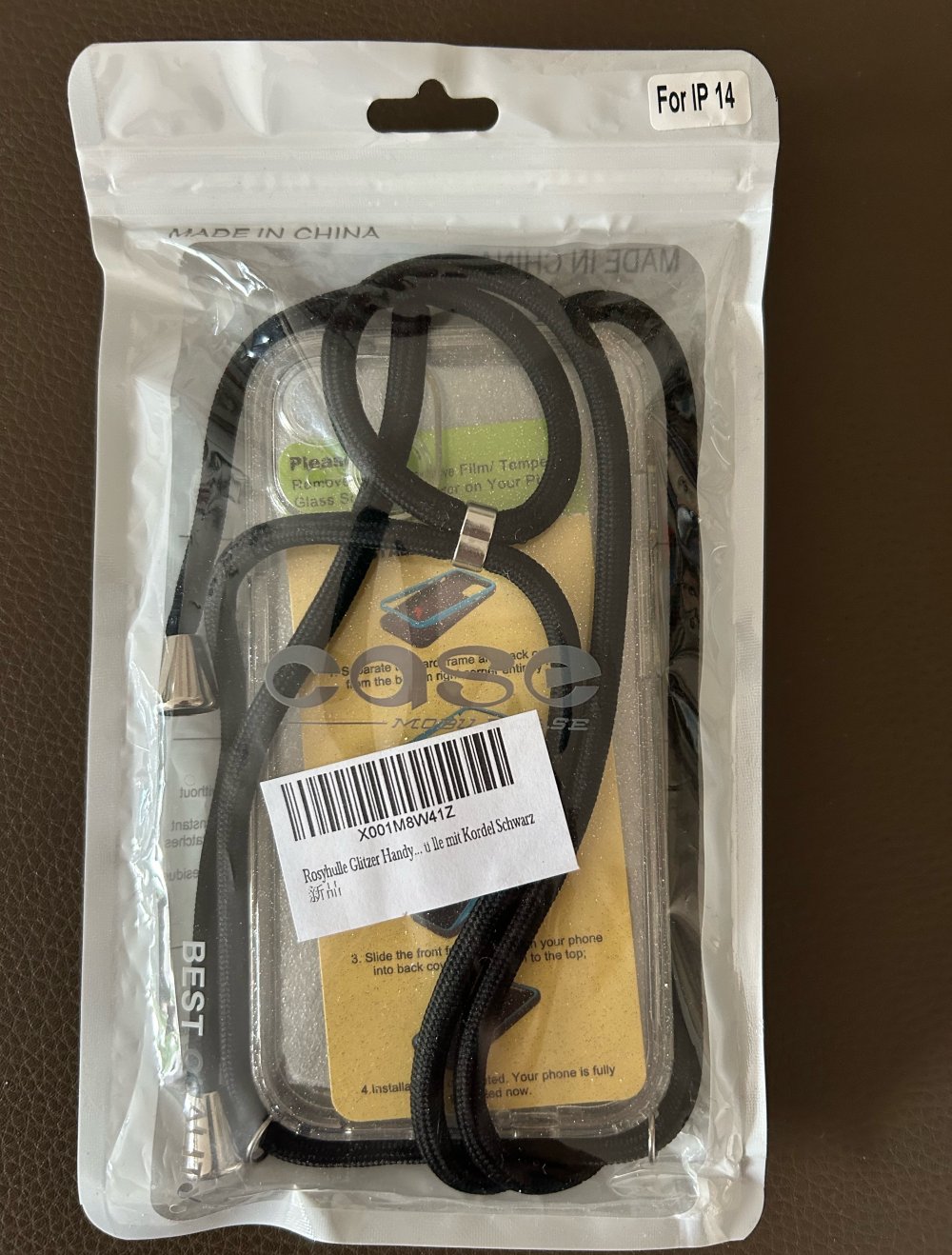 Glitzercase für IPhone 14