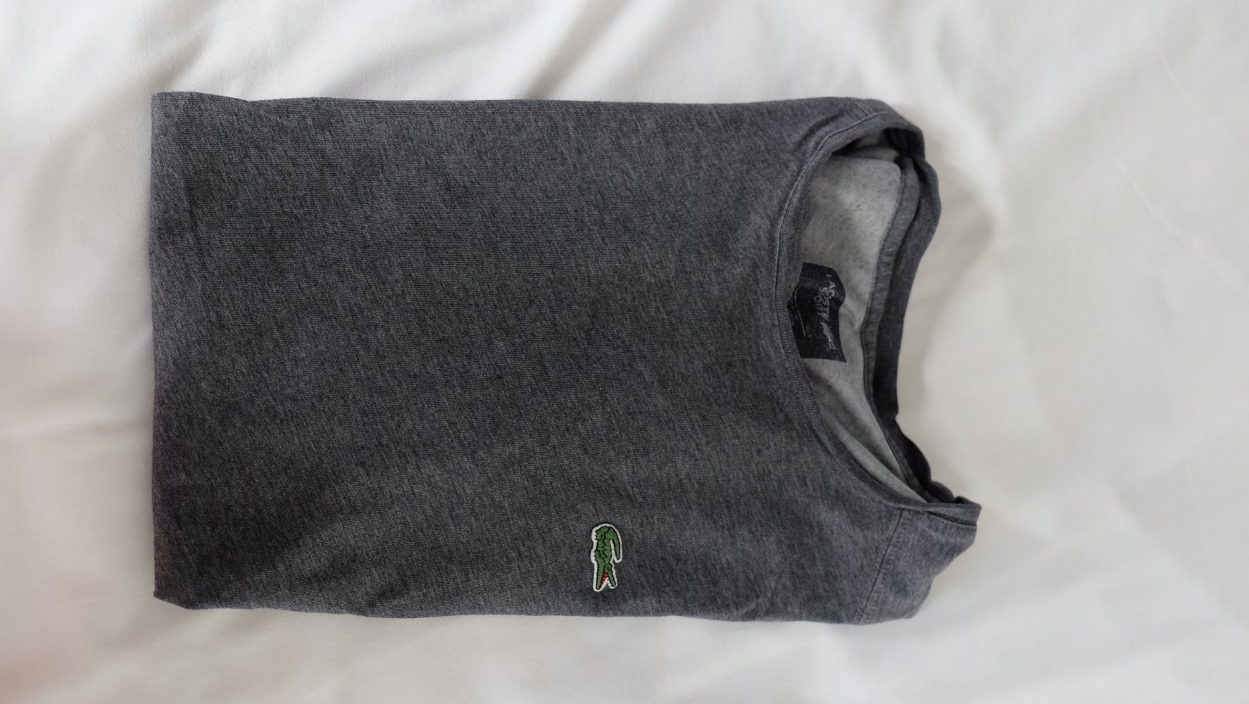 Lacoste T-Shirt grau meliert (Herren, Größe M)