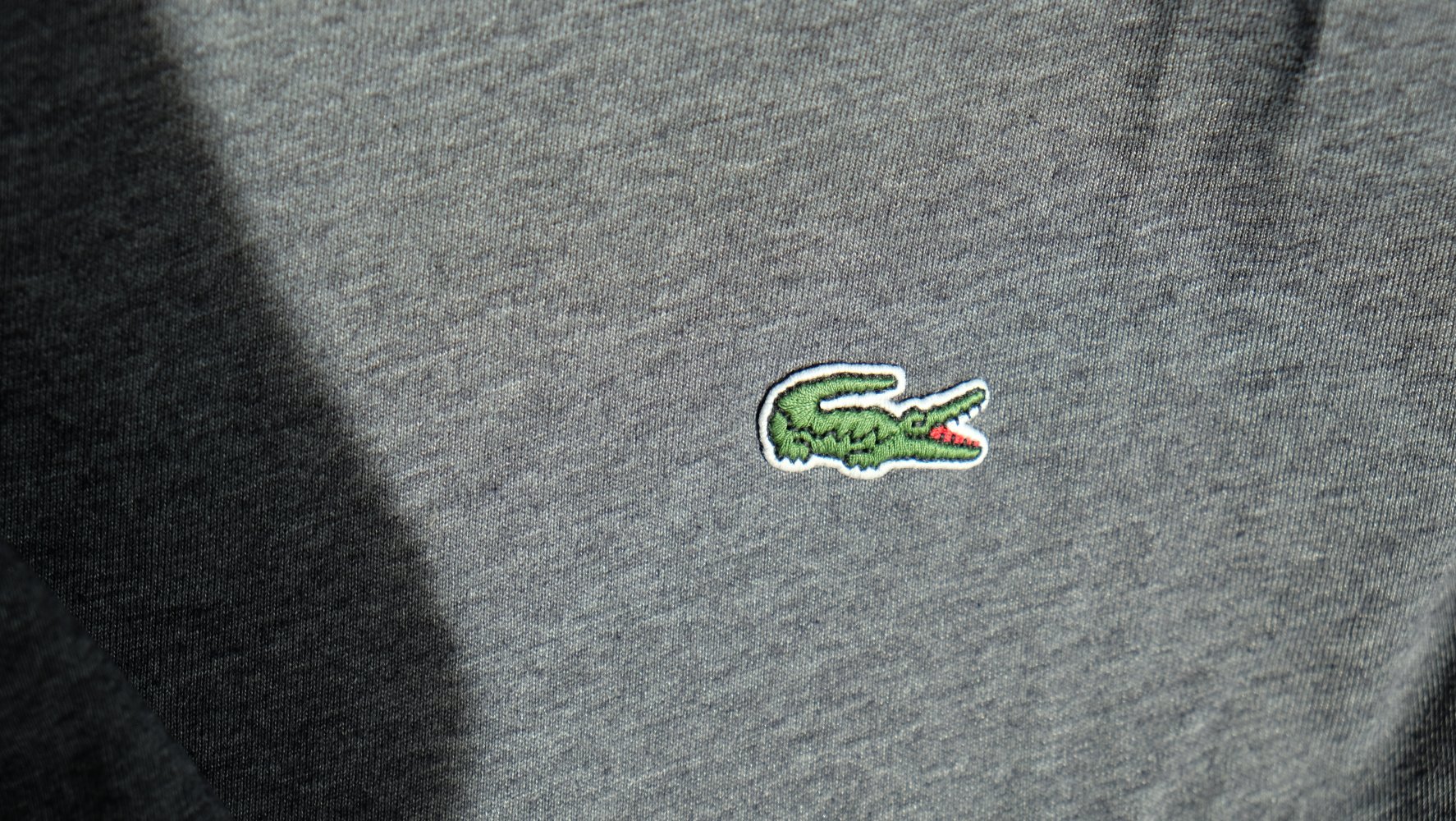 Lacoste T-Shirt grau meliert (Herren, Größe M)