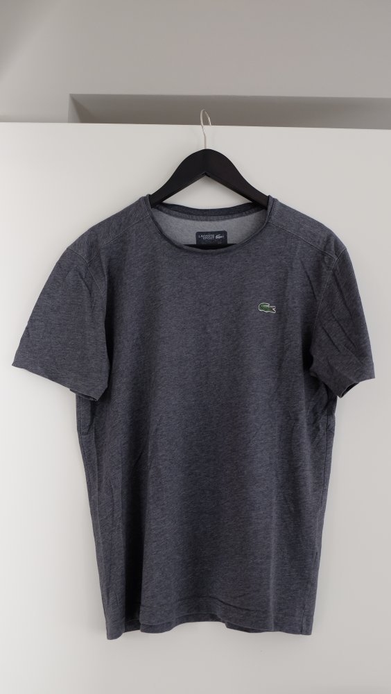 Lacoste T-Shirt grau meliert (Herren, Größe M)