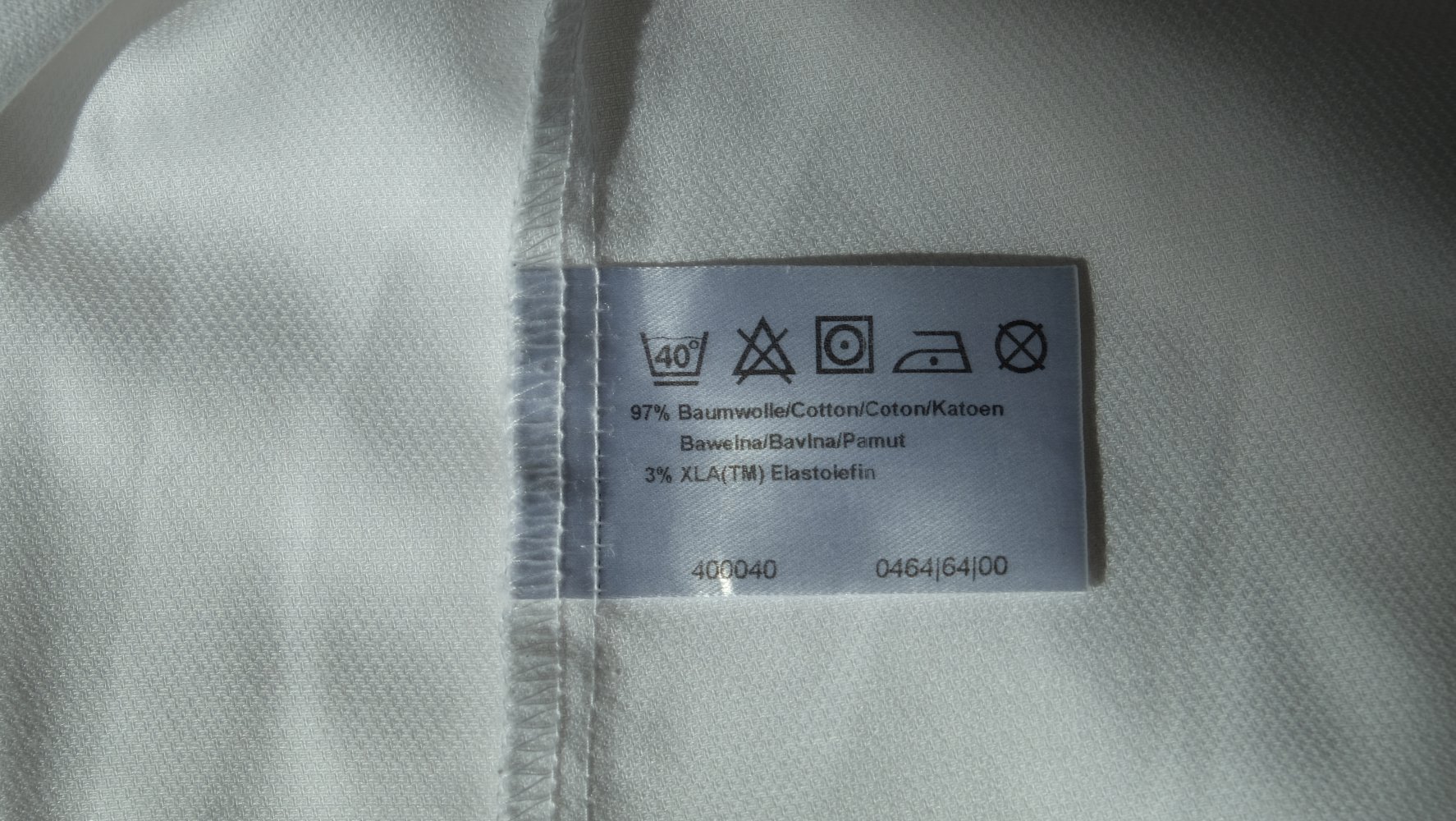 Olymphemd Herren weiß (Größe M)