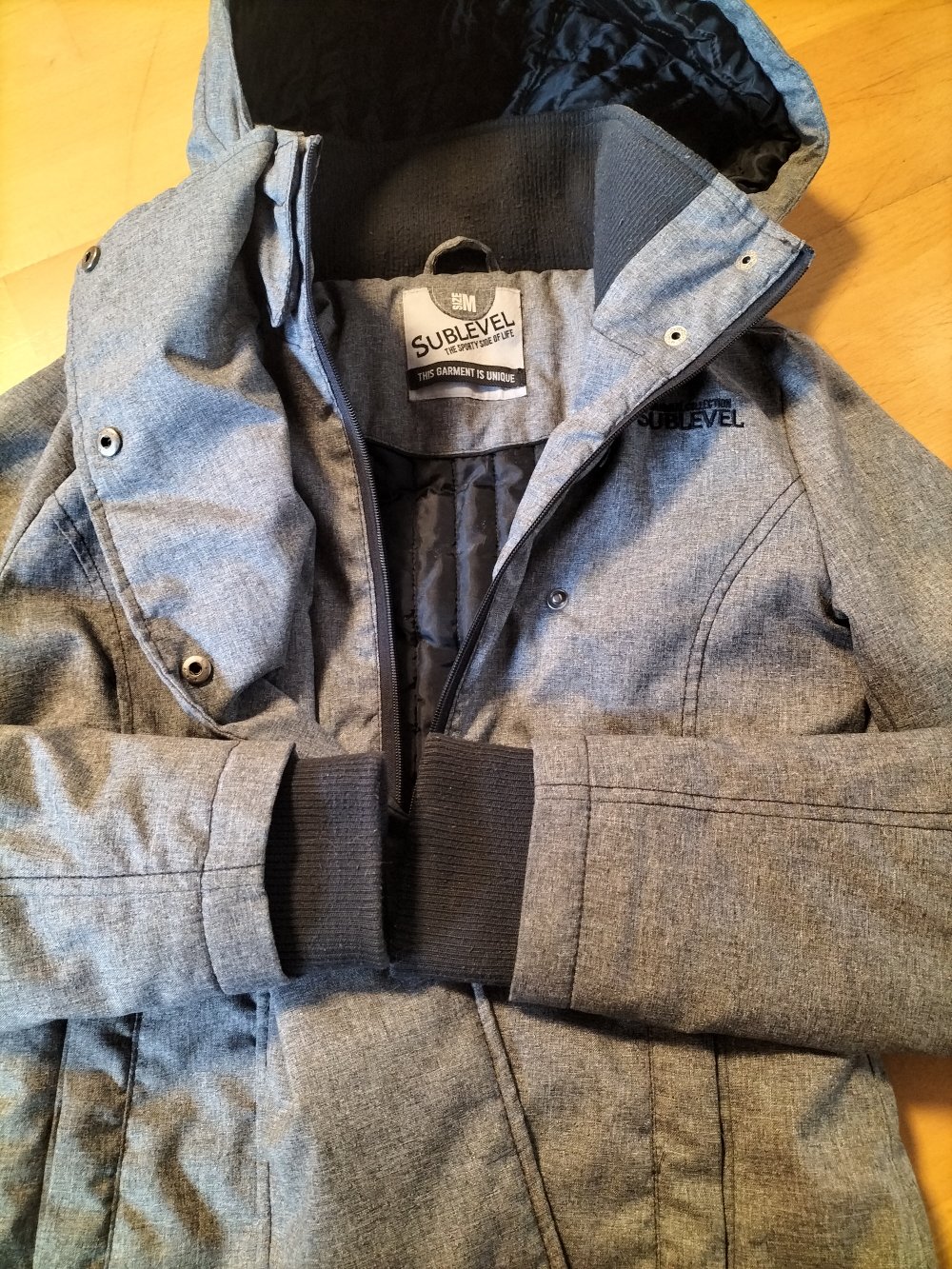 Wattierte Jacke für Herbst und Winter 