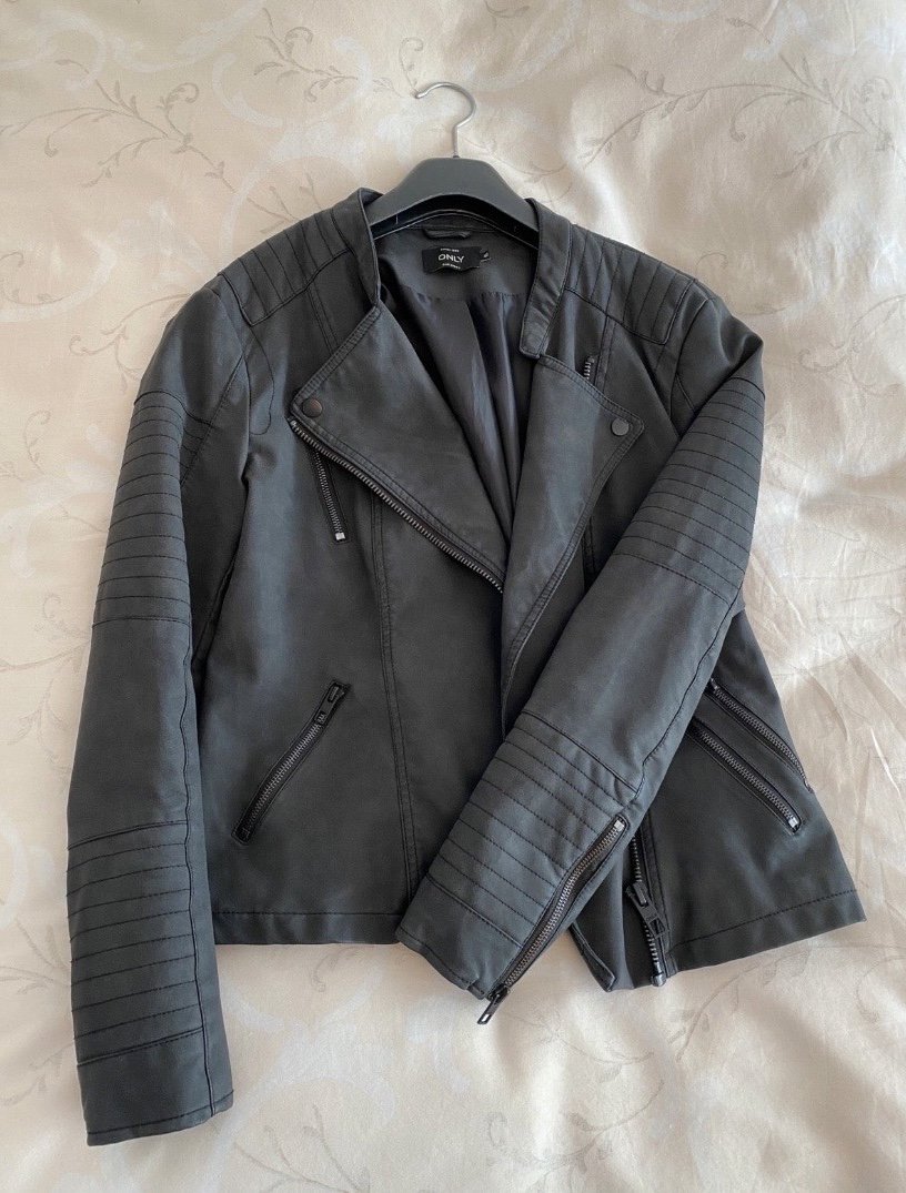 Lederjacke Größe M