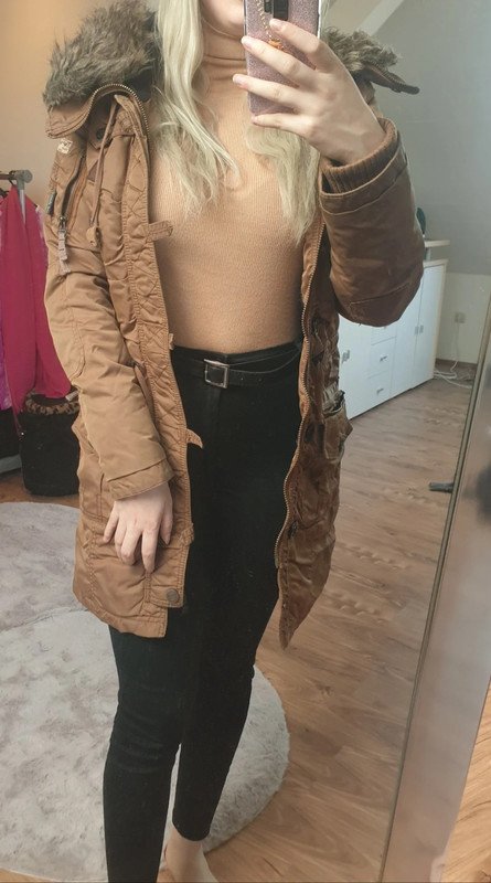 Winterjacke mit Fell