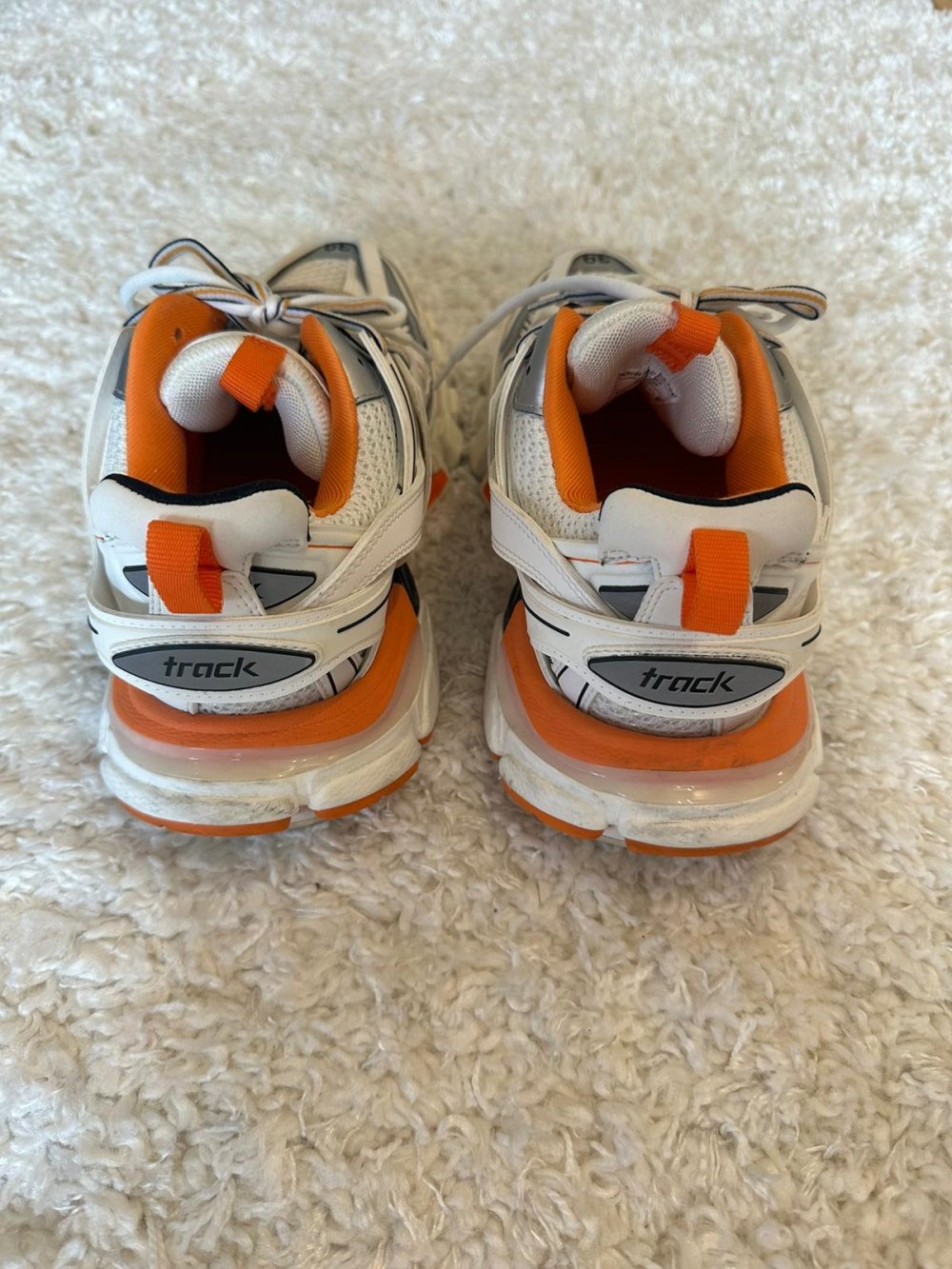 Balenciaga Track Weiss/ NeonOrange 