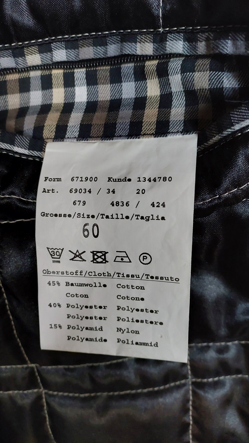 Bugatti Wintermantel Kurzmantel Übergangsjacke