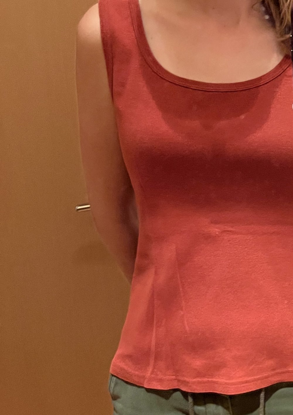 dunkelrotes Top von Street one