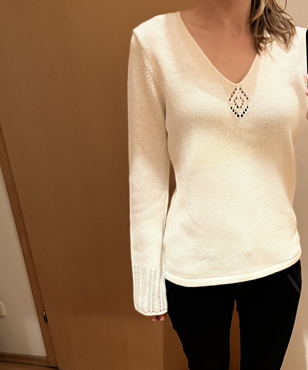 Pullover von Esprit, creme
