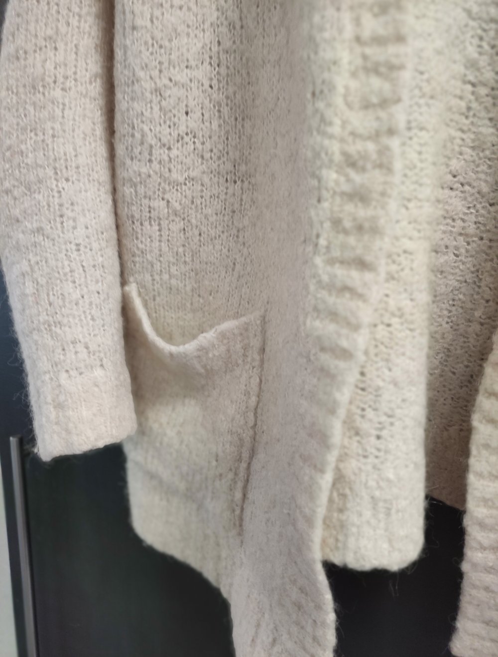 kuschelige strickjacke