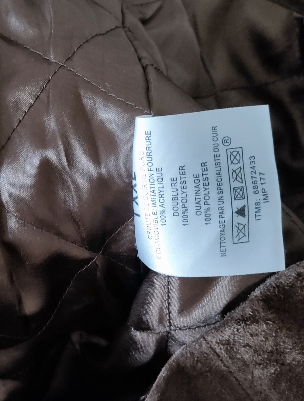 Vintage Wildleder Suede Jacke L