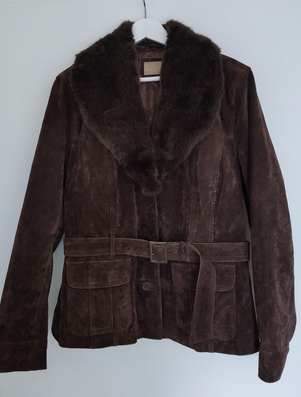 Vintage Wildleder Suede Jacke L