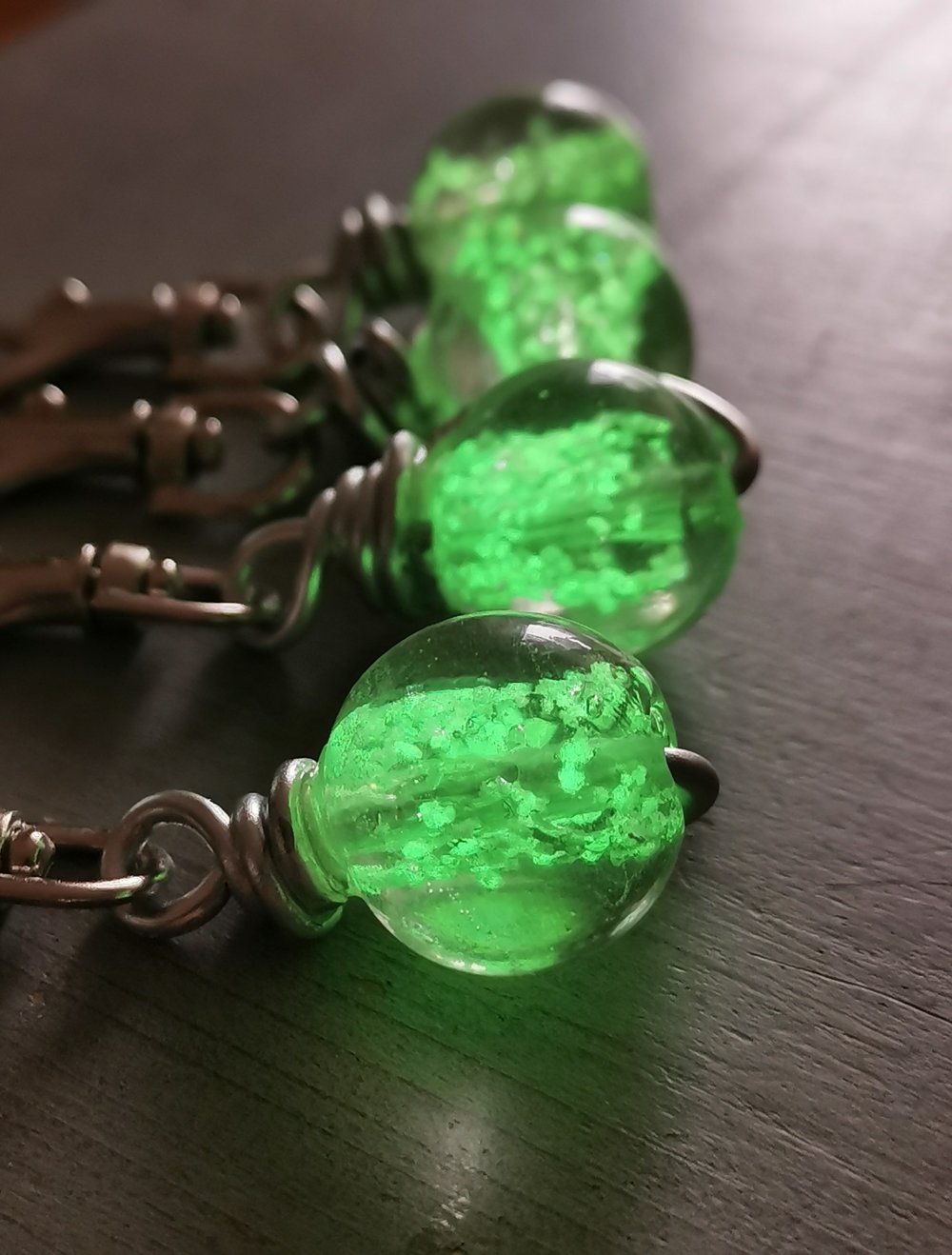 1x Schlüsselanhänger Kettenanhänger nachtleuchtend