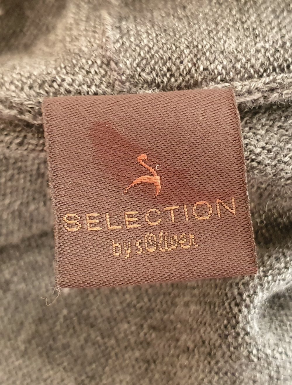 Jacke  Cardigan, Blazer, grau/glänzend