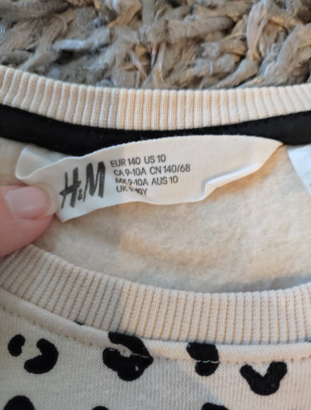 Kleid, gefüttert, von H&M