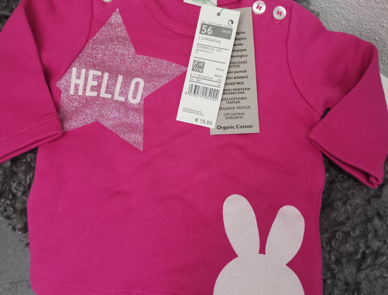 Wunderschöner Neuer Benetton Pullover