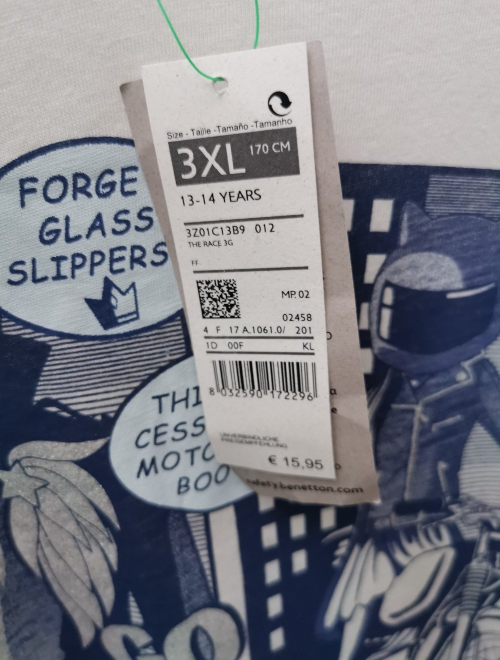 Neues Langarmshirt von von Benetton