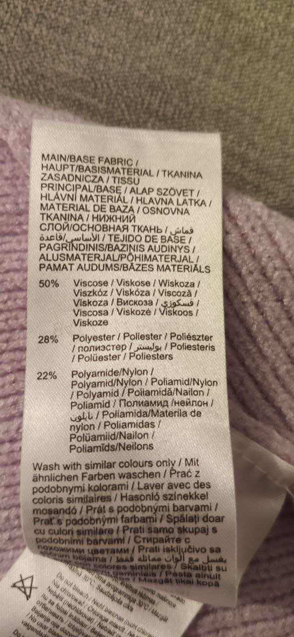 Mütze und Schal - Rosa/Flieder