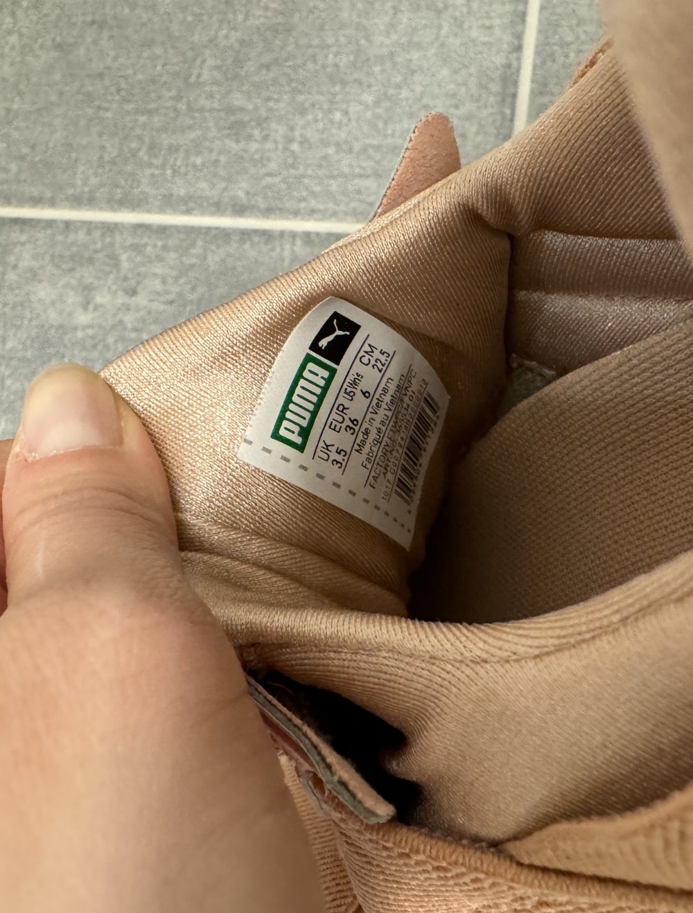 Puma Sneaker Beige/Rosa