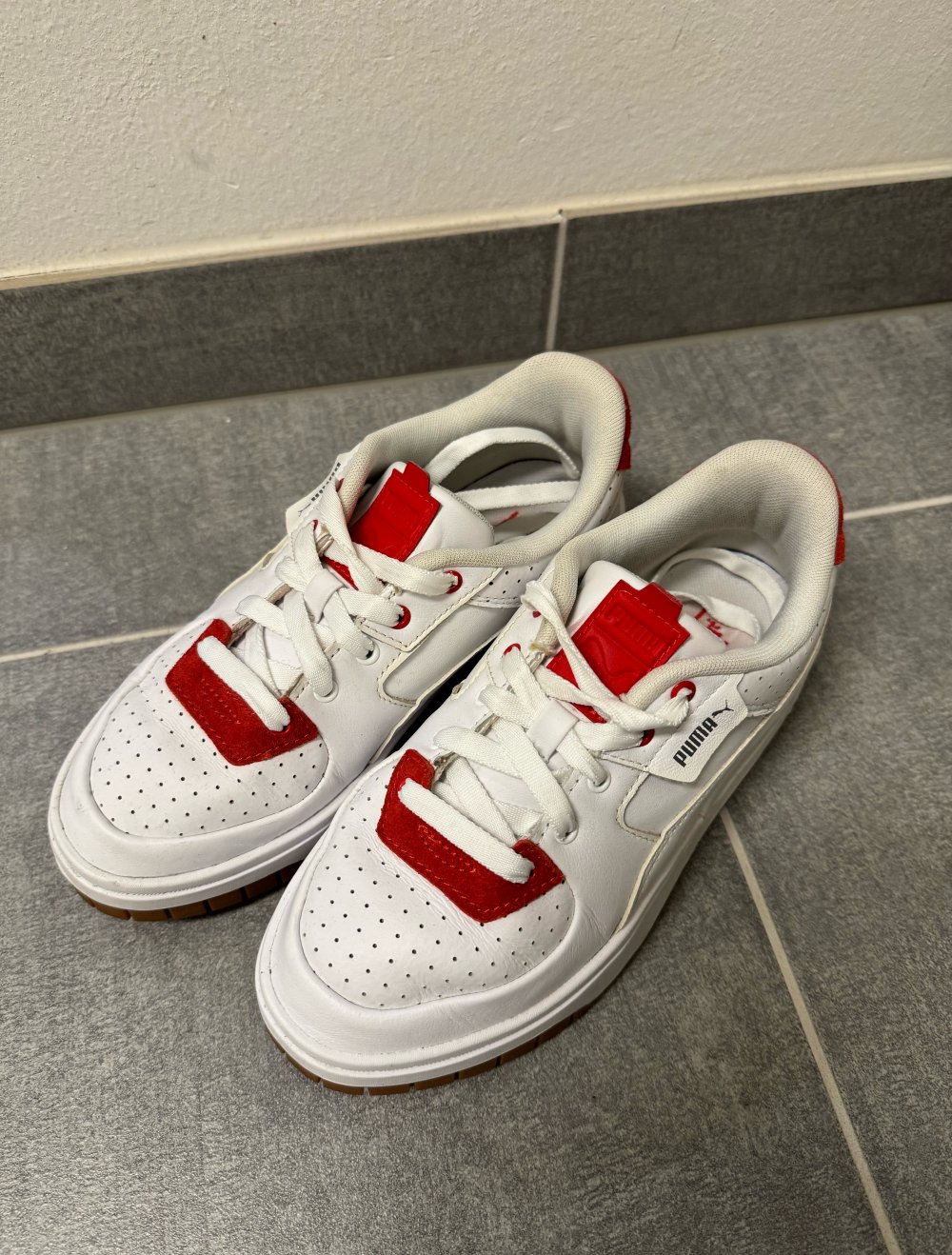 Puma Sneaker Weiß-Rot