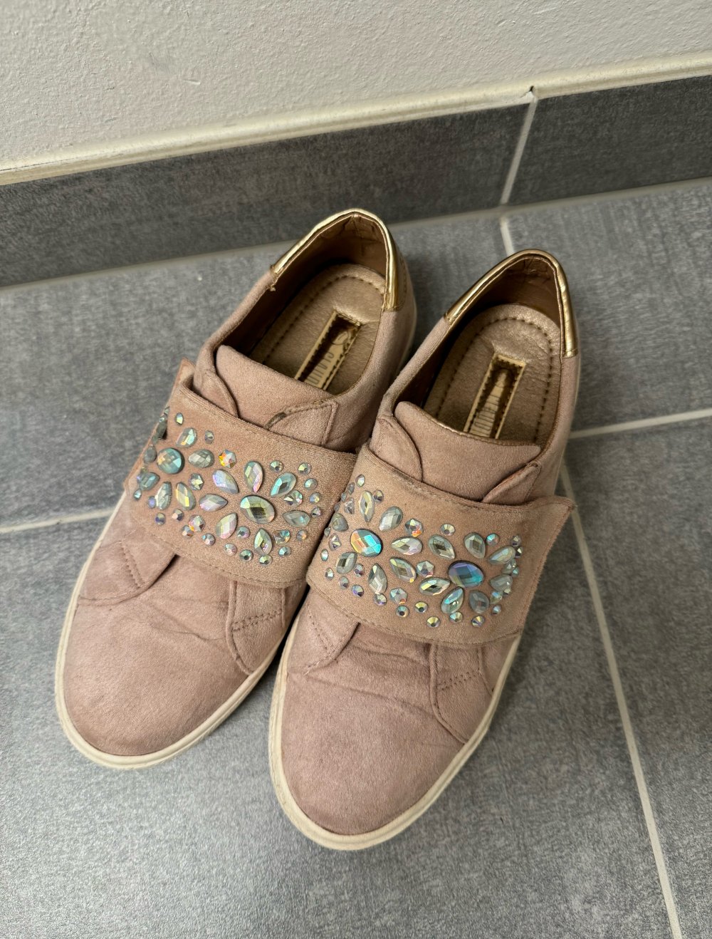 Schuhe Rosa mir Steinchen