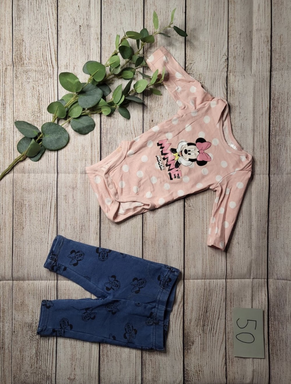 Set Body Hose Leggings Disney Minnie Maus Mouse