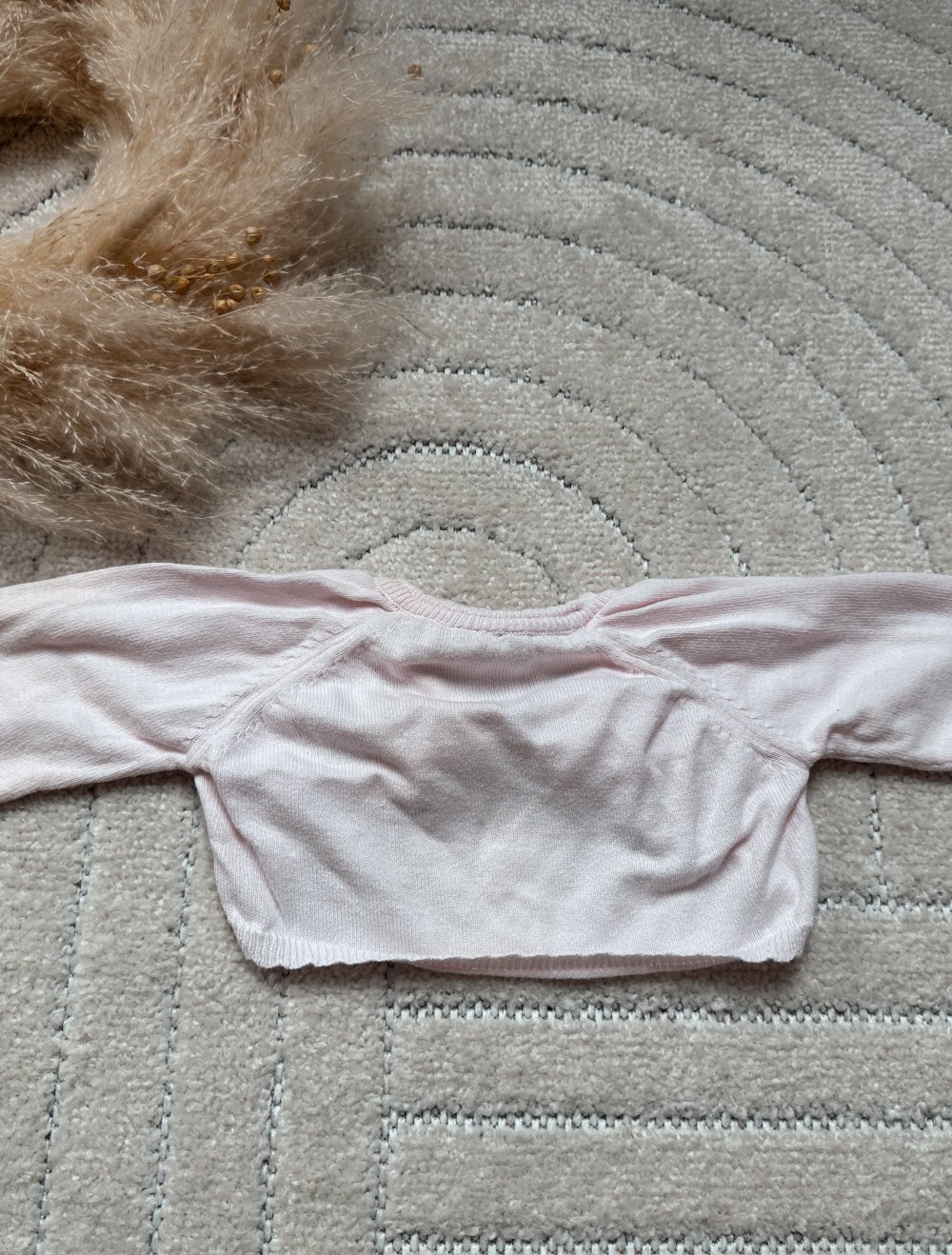 Steiff Bolero Jacke rosa Gr. 74 Baby Mädchen
