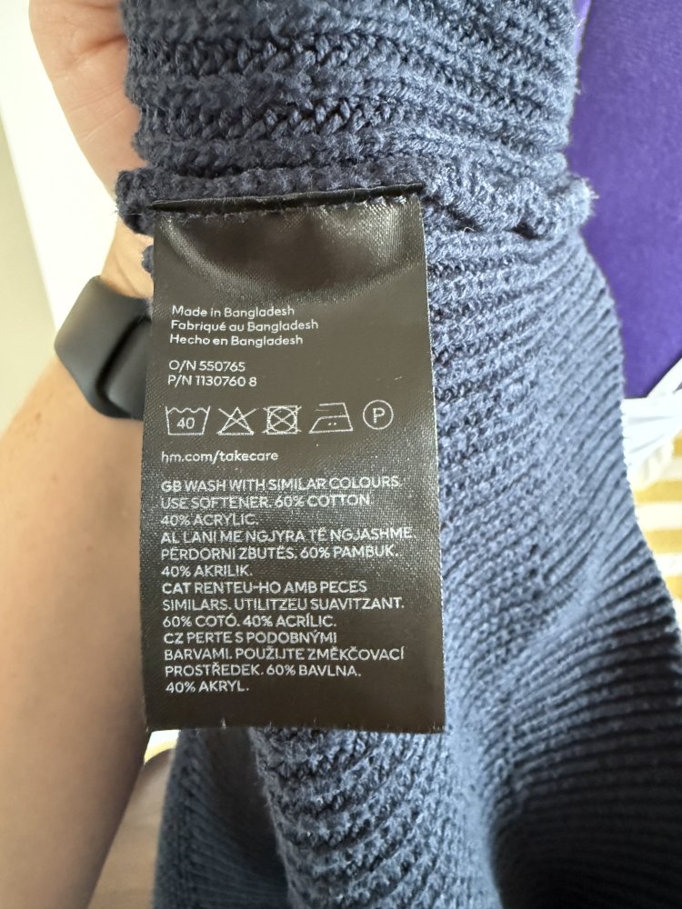 H&M Pullover dunkelblau