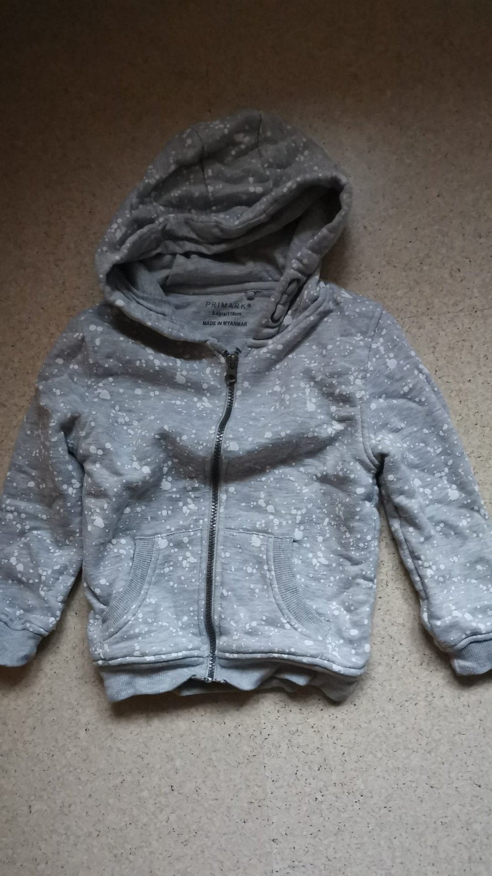 Sweatjacke Grau Gr. 110/116 Primark 
