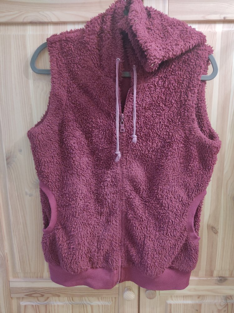 Kuschelige Weste, Teddyjacke 