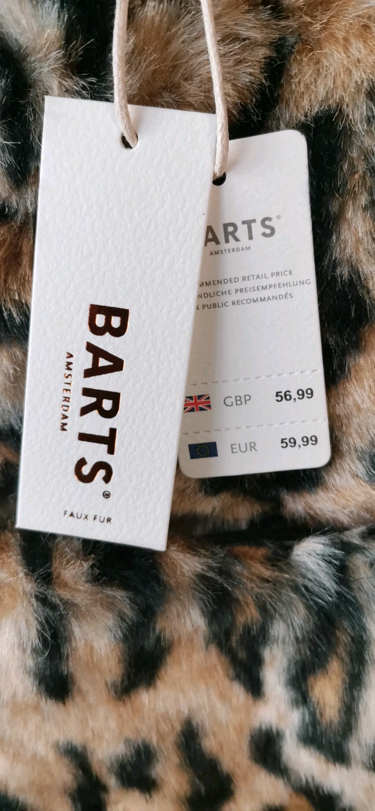 Kleiner süßer Rucksack leoparden Muster von Barts Neu!