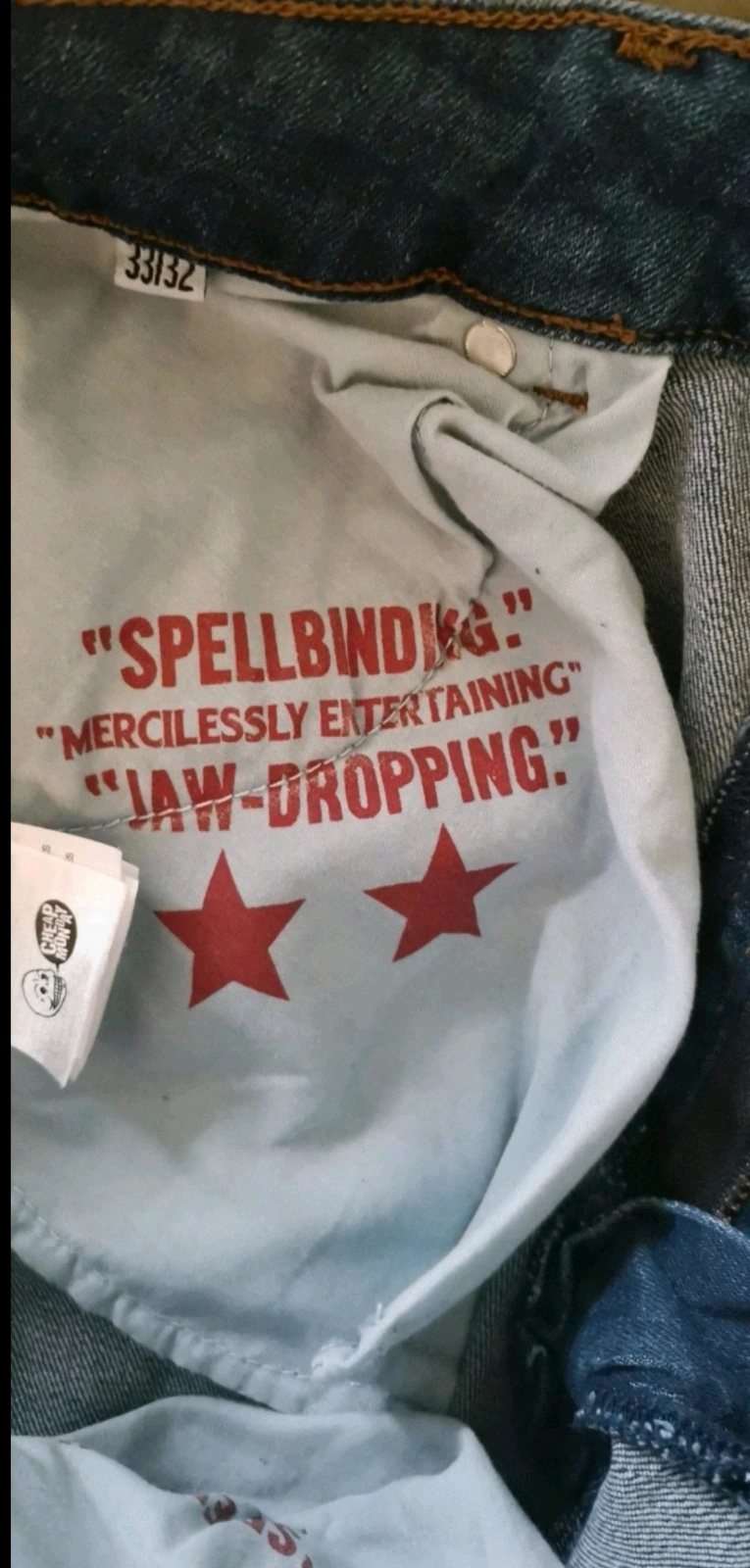 Coole Jeans in Gr. 33/32 von Cheap Monday in Blau