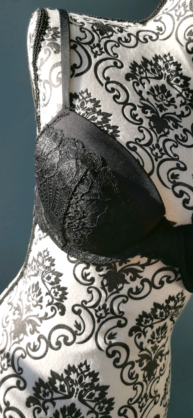 T-shirt bra von dorina schwarz dunkelblau Gr. 80B