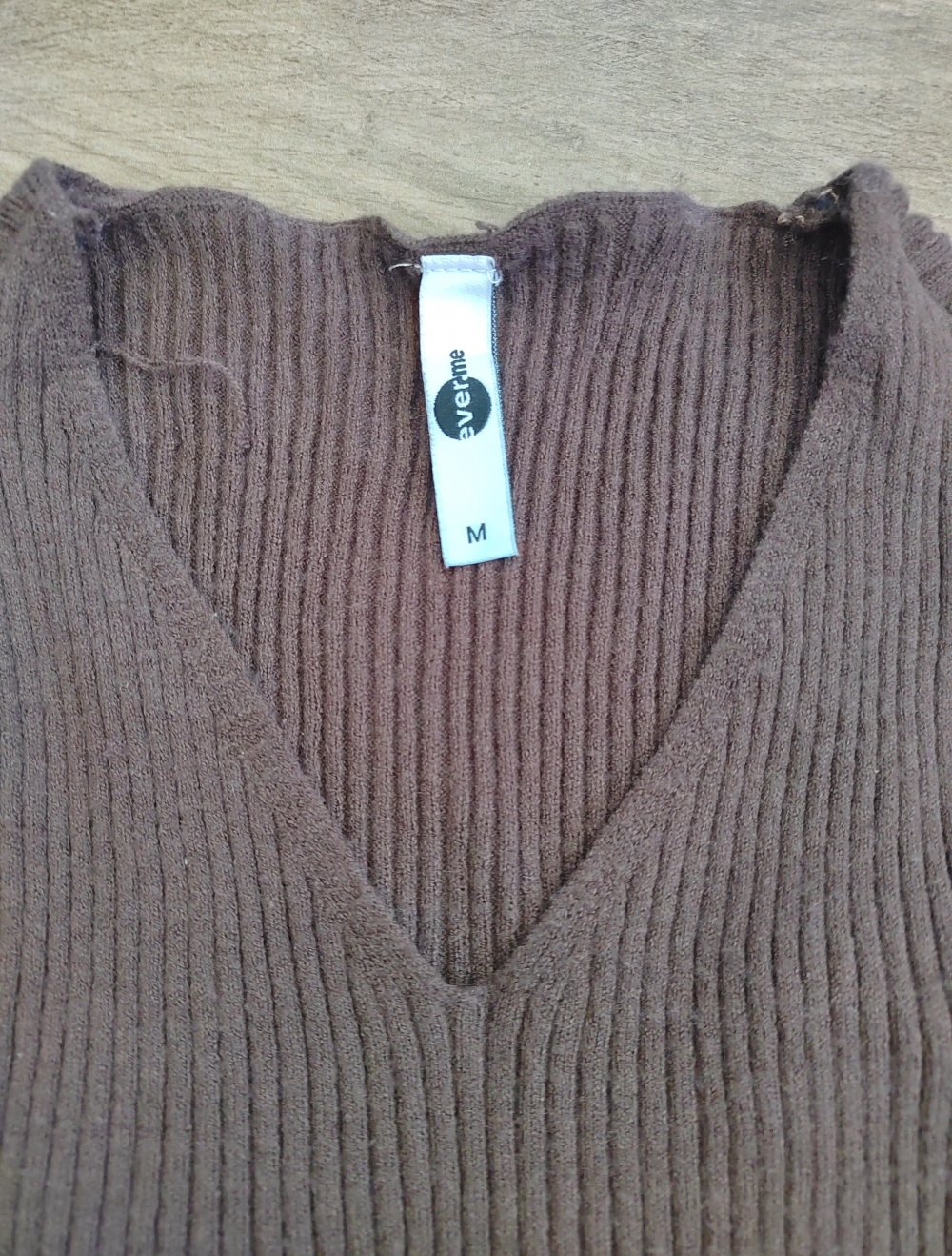 Pullover mit v Ausschnitt