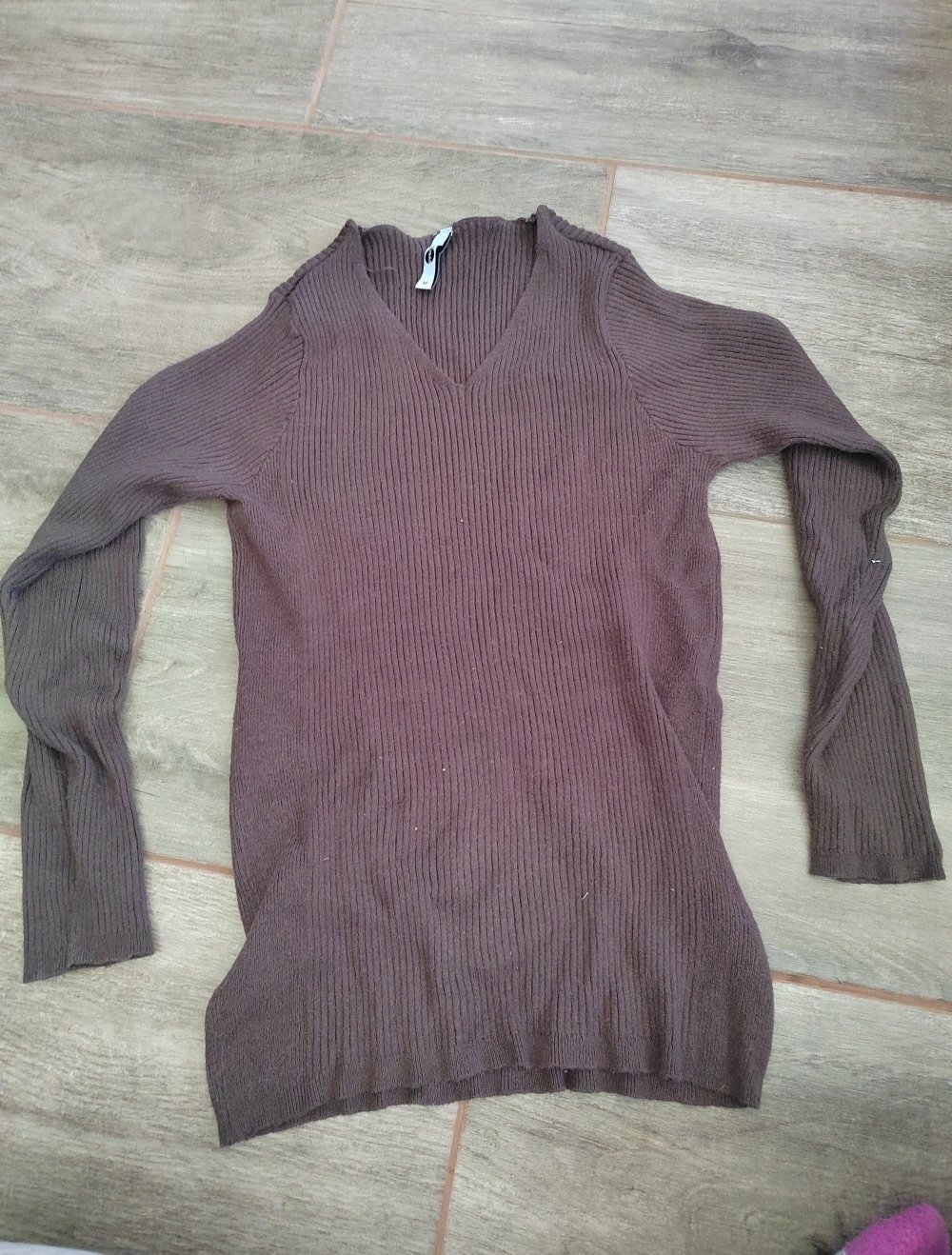 Pullover mit v Ausschnitt