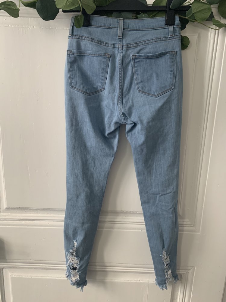 (W27): Fashionova High Waist Skinny Jeans