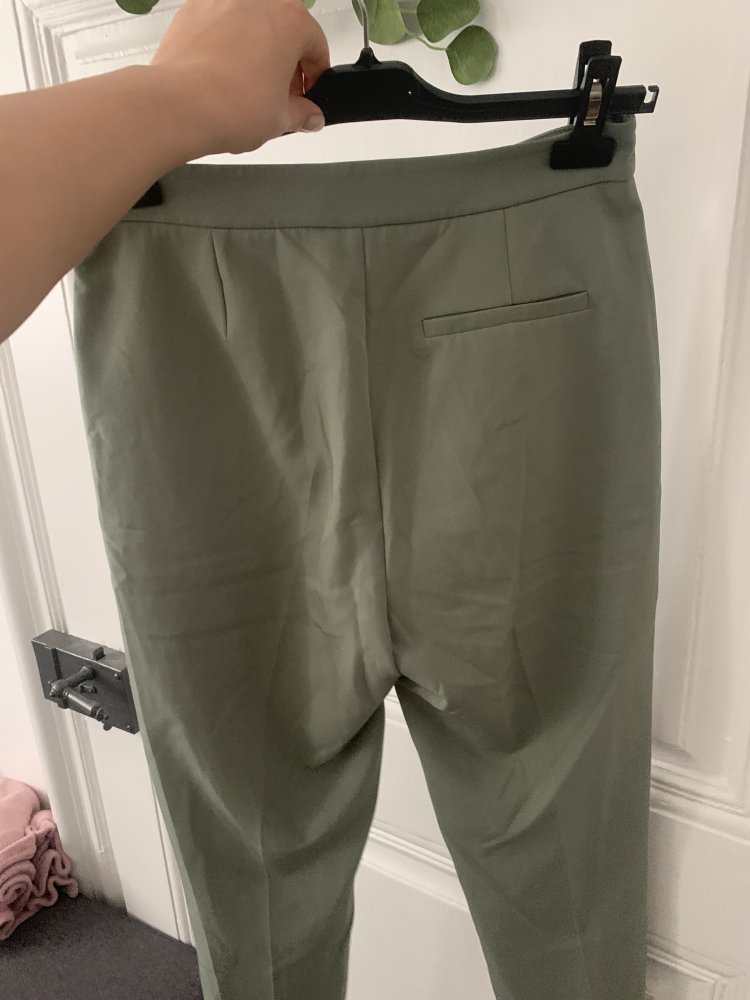 Gina Tricot High Waist Hose grün 
