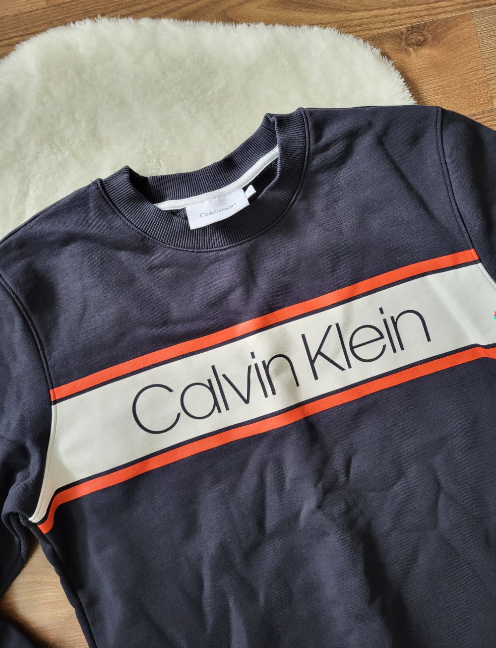Dunkelblauer Calvin Klein Sweater Pullover Herren