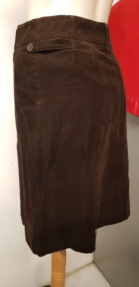 Rock, Feincord, MNG, Gr. 34