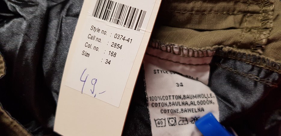 Rock, Militärstil, Gr. 34/36