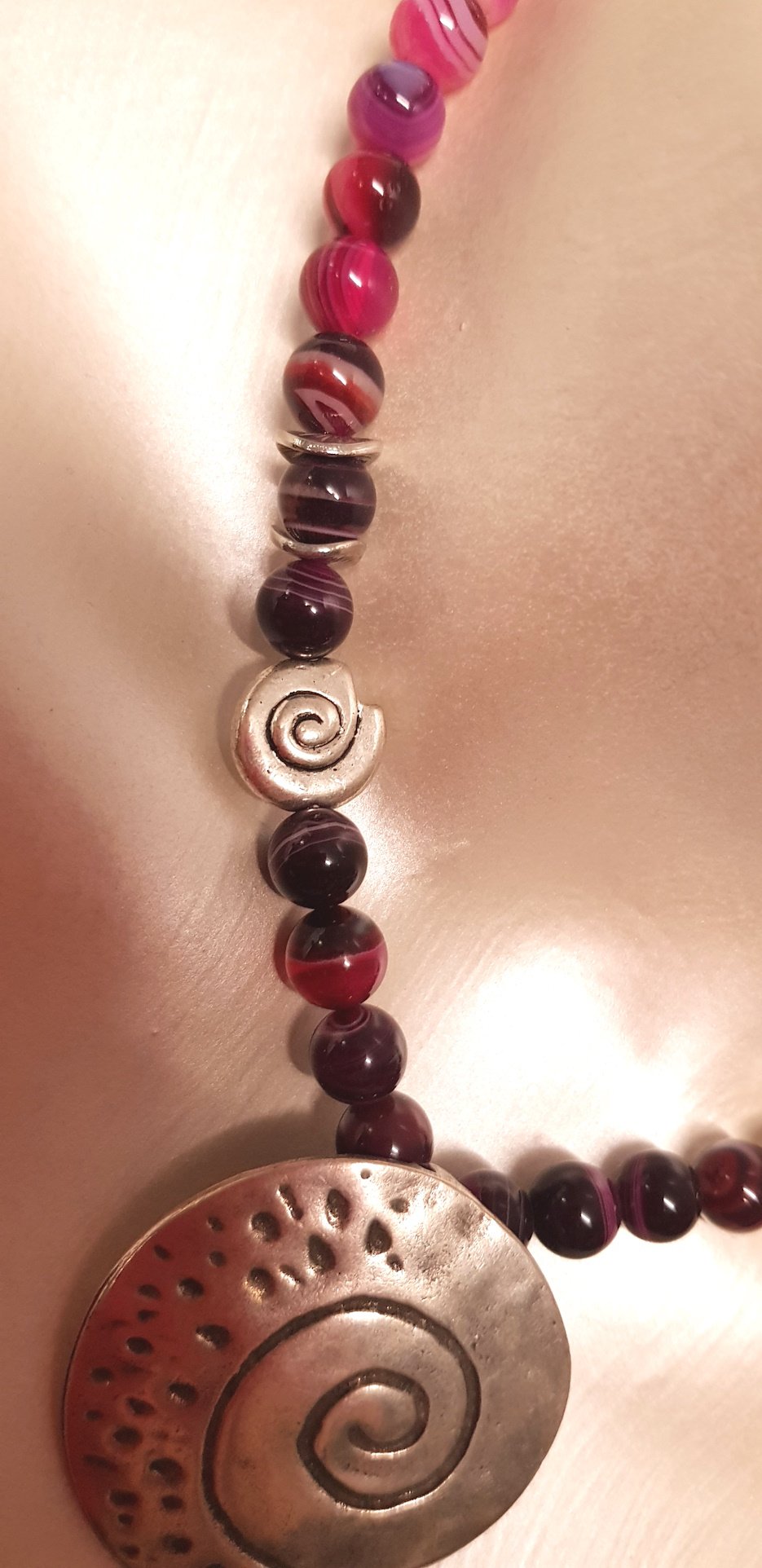 Halskette, Neu, handgemacht