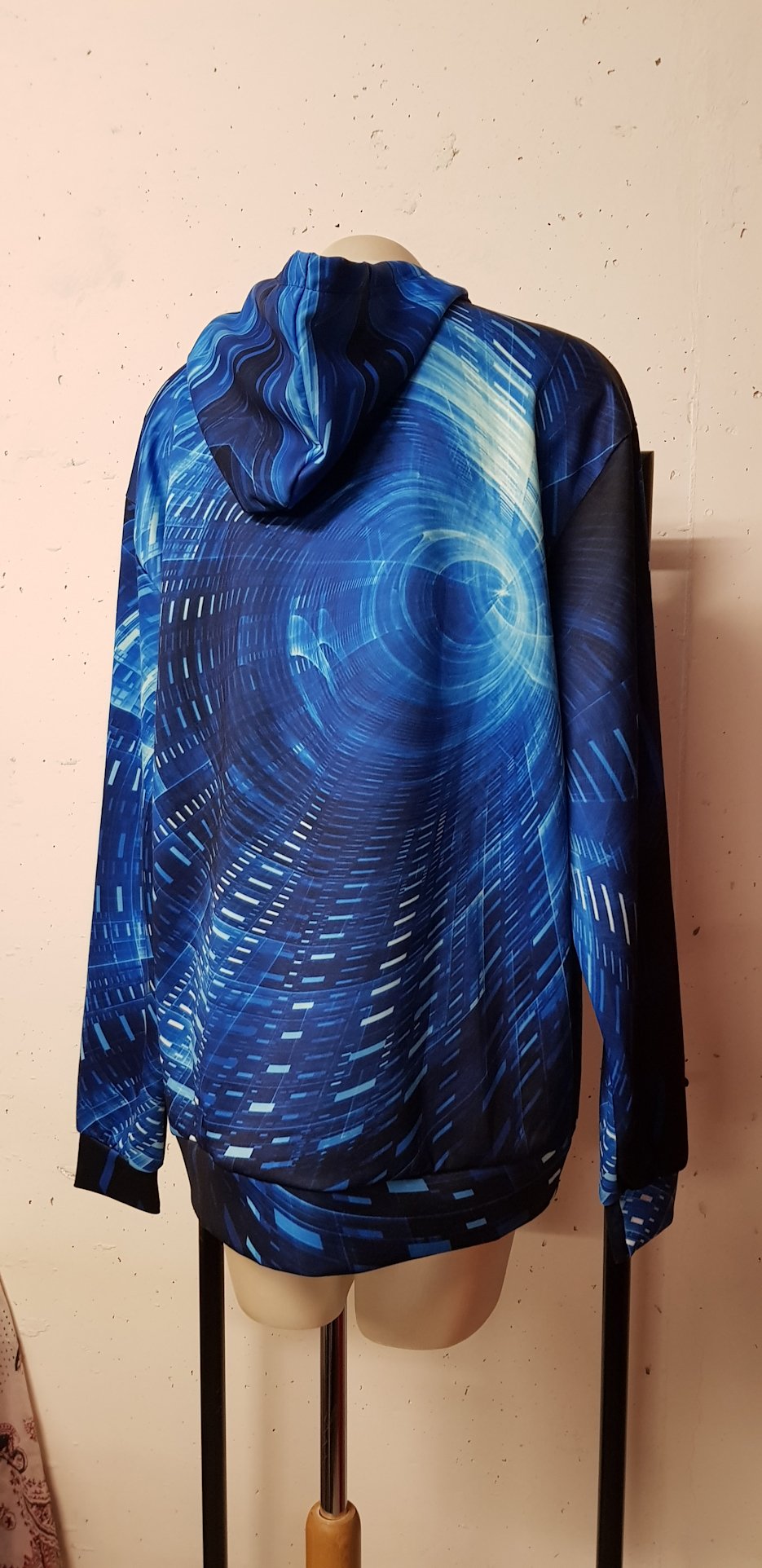 Herren Kapuzenhoodie, Neu, Beuteltasche, Gr. XL