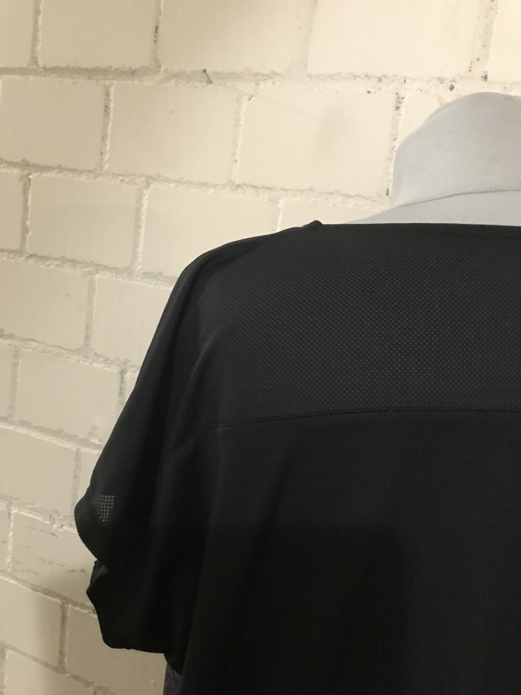 Grau meliertes Sportoberteil