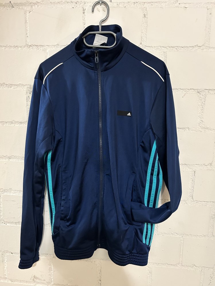 Blaue Trainingsjacke Vintage