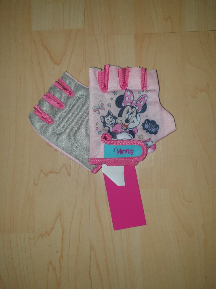 Fahrrad Handschuhe Schutz Minnie Maus Disney Mouse