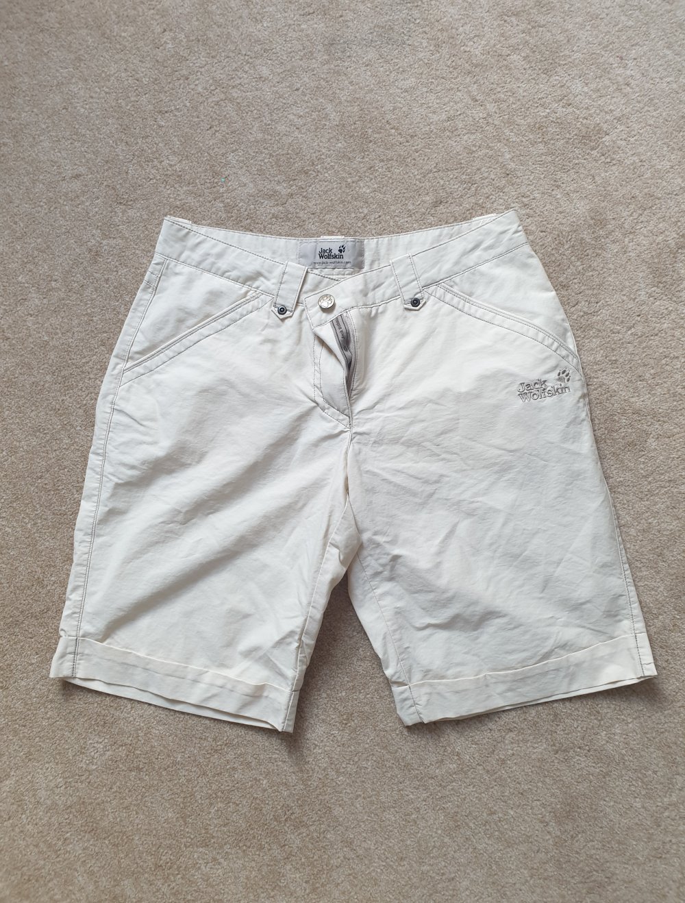Jack Wolfskin Shorts Wanderhose S beige